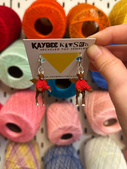 Jersey Devil "Sweater Friend" Earrings