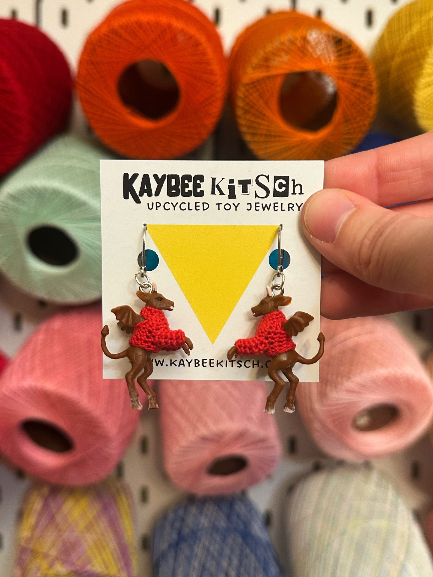 Jersey Devil "Sweater Friend" Earrings