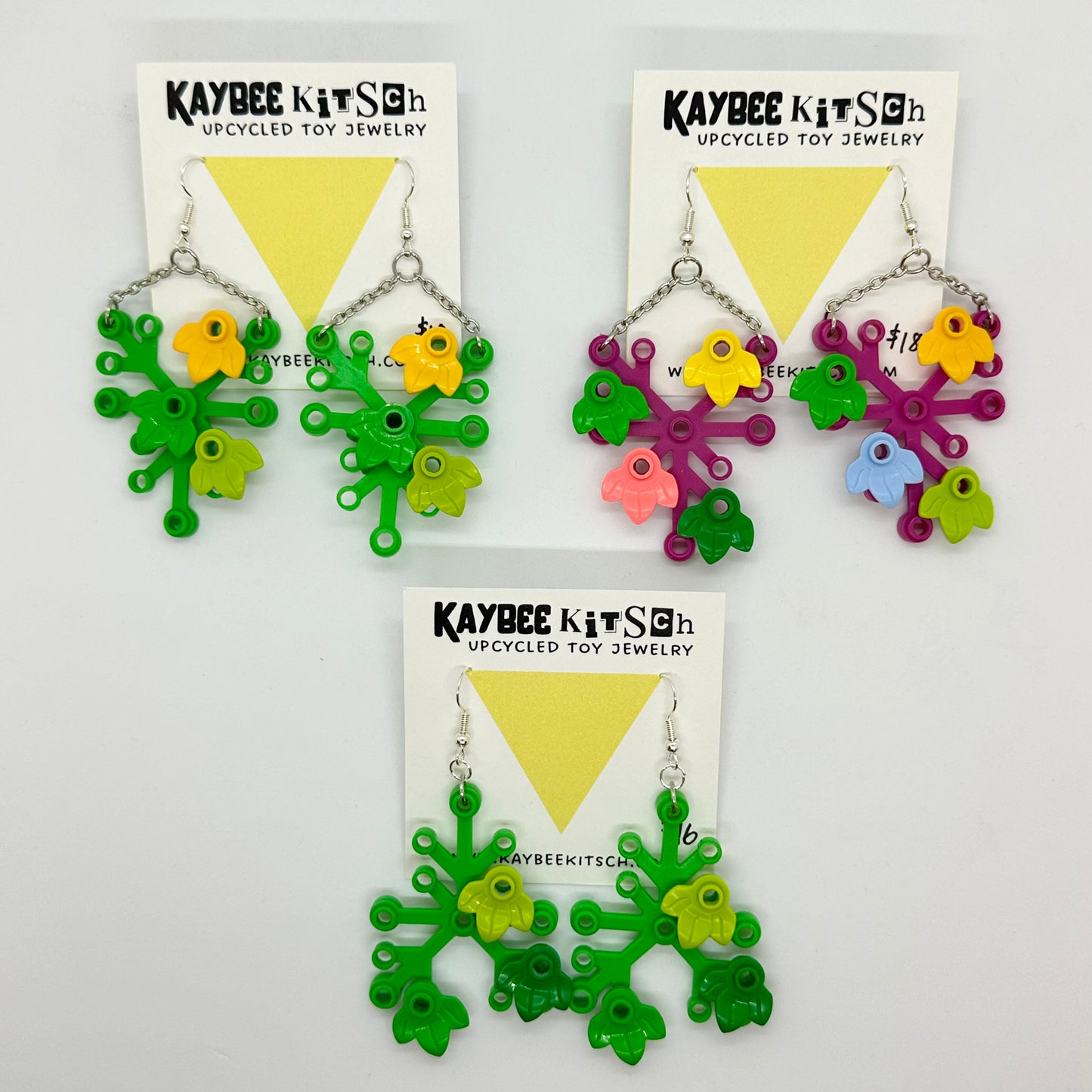 LEGO Plant Earrings