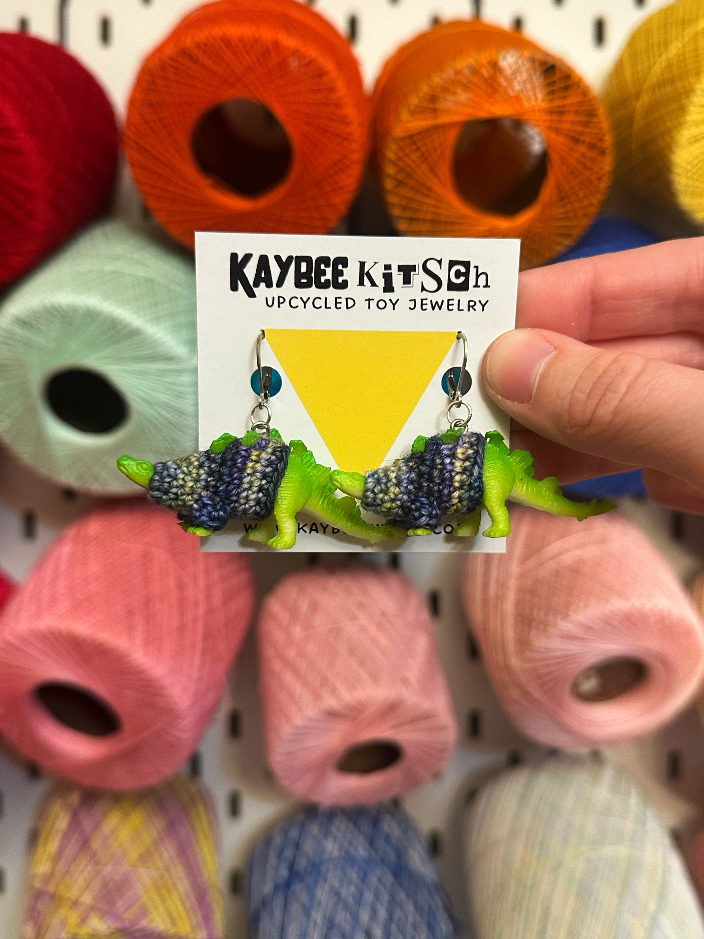 Stegosaurus "Sweater Friend" Earrings