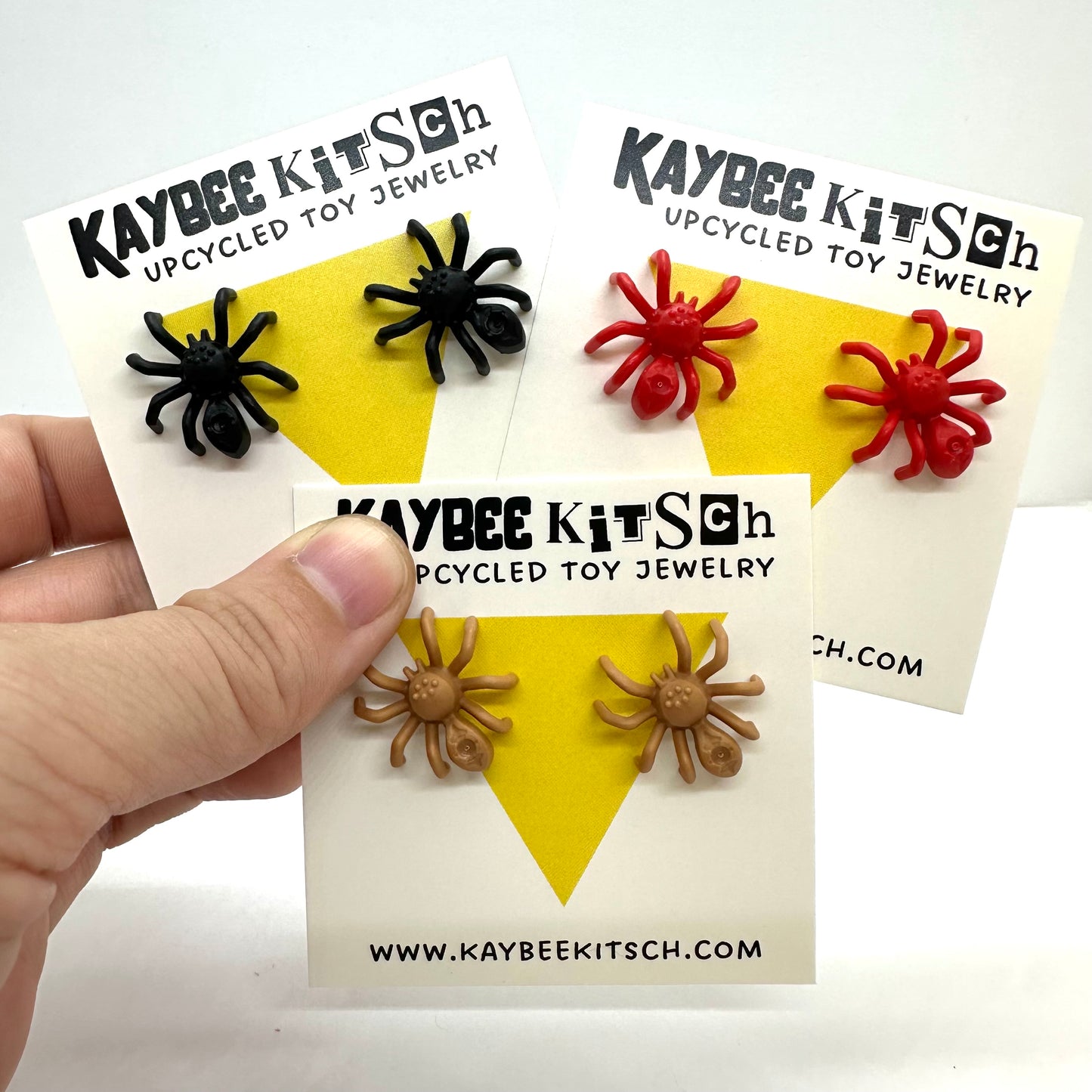 LEGO Spider Stud Earrings - Multiple colors!