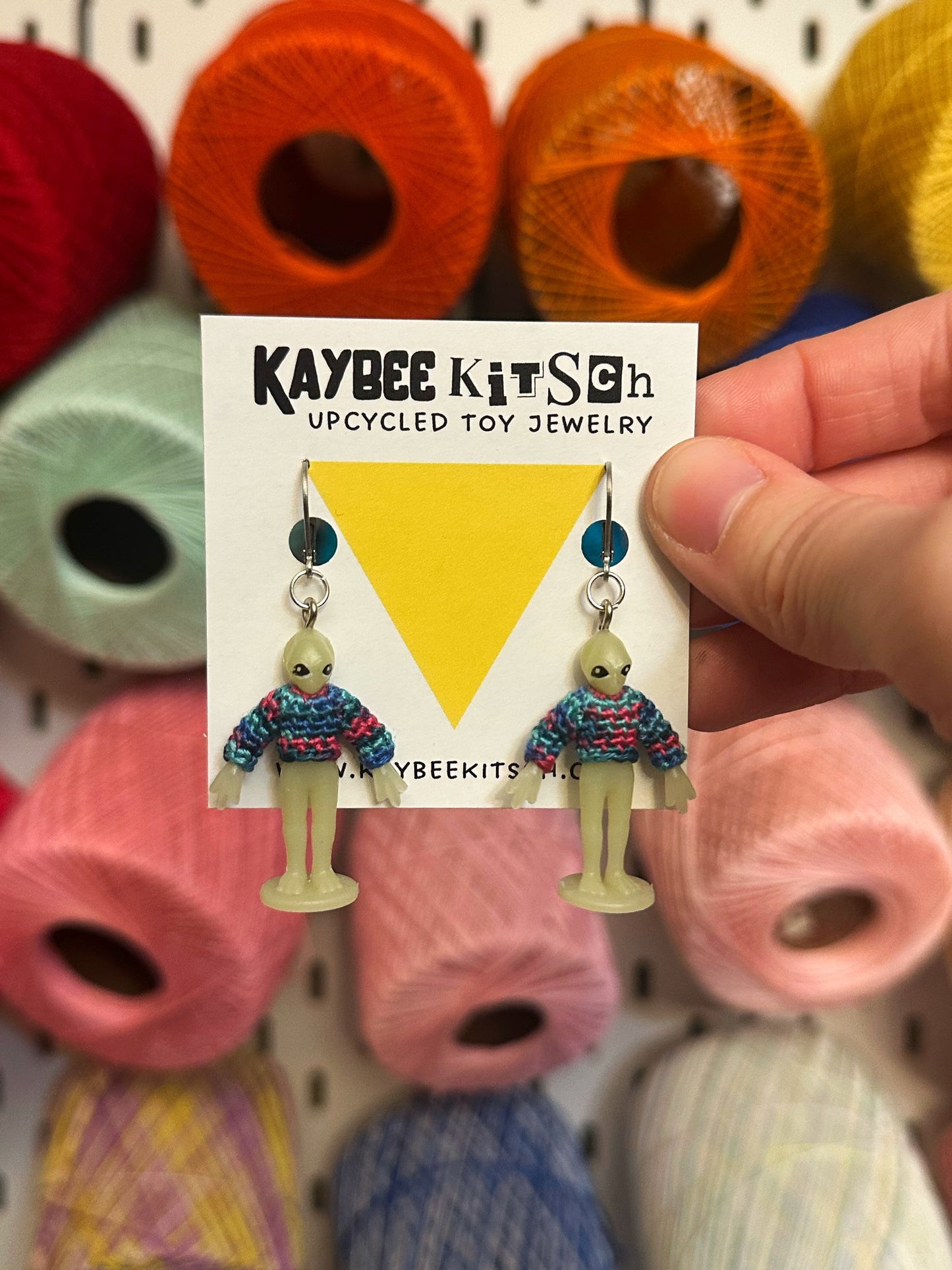 Alien "Sweater Friend" Earrings