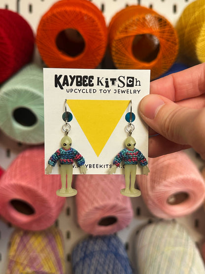 Alien "Sweater Friend" Earrings
