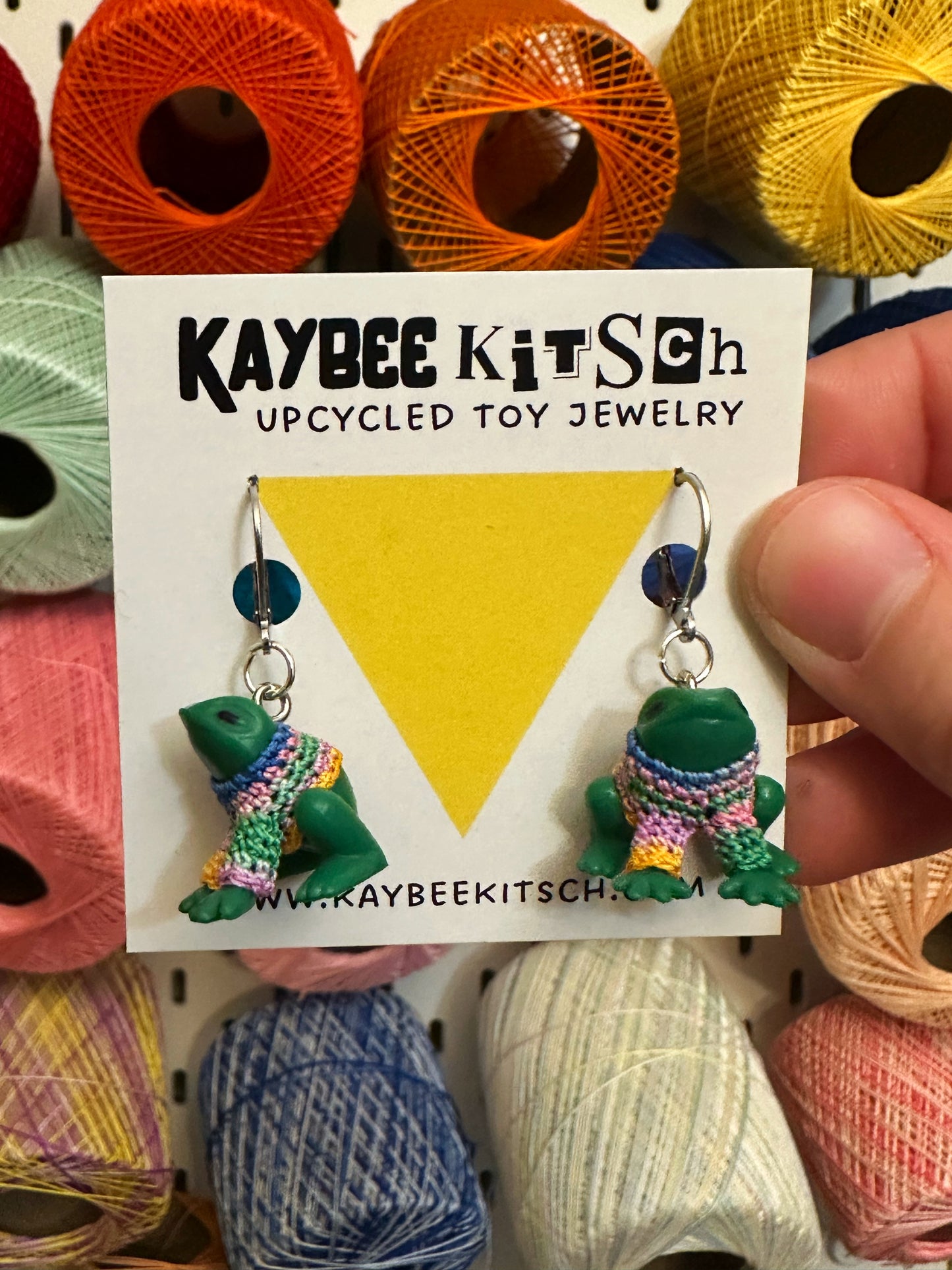 Frog "Sweater Friend" Earrings