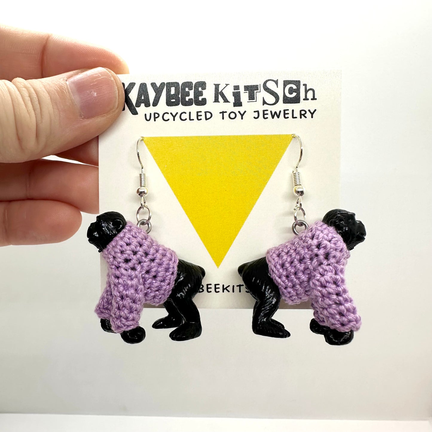 Gorilla Large "Sweater Friend" Earrings