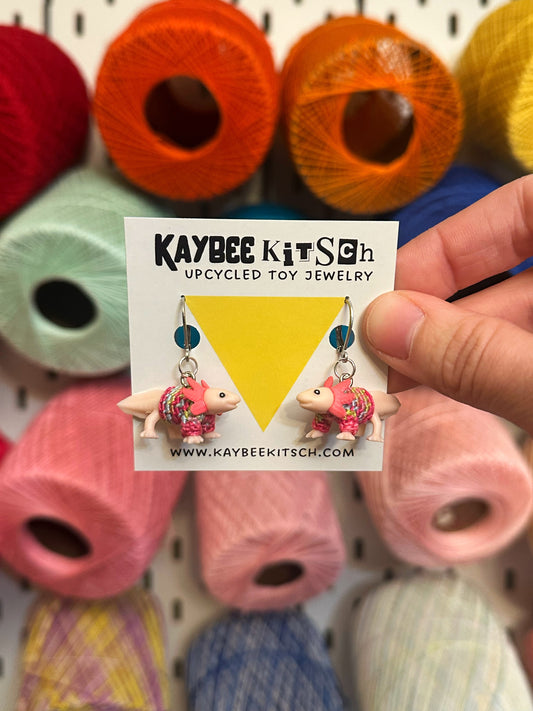 Axolotl "Sweater Friend" Earrings