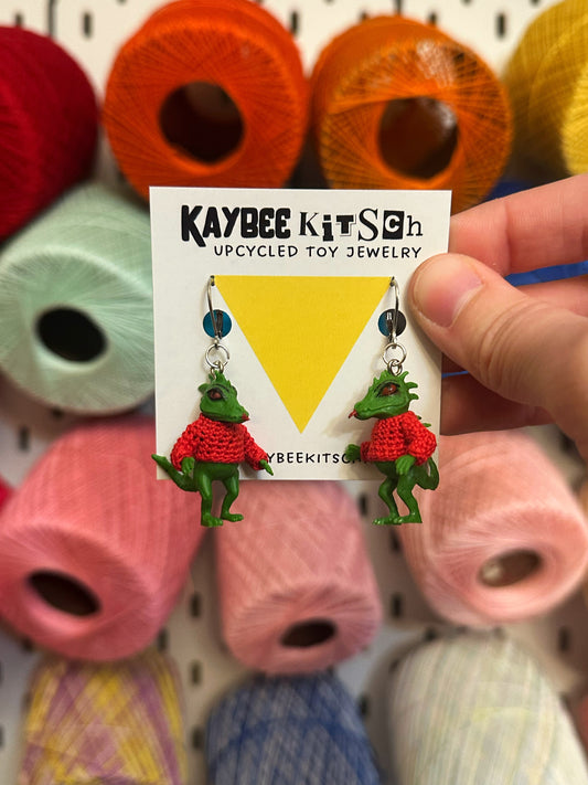 Chupacabra "Sweater Friend" Earrings