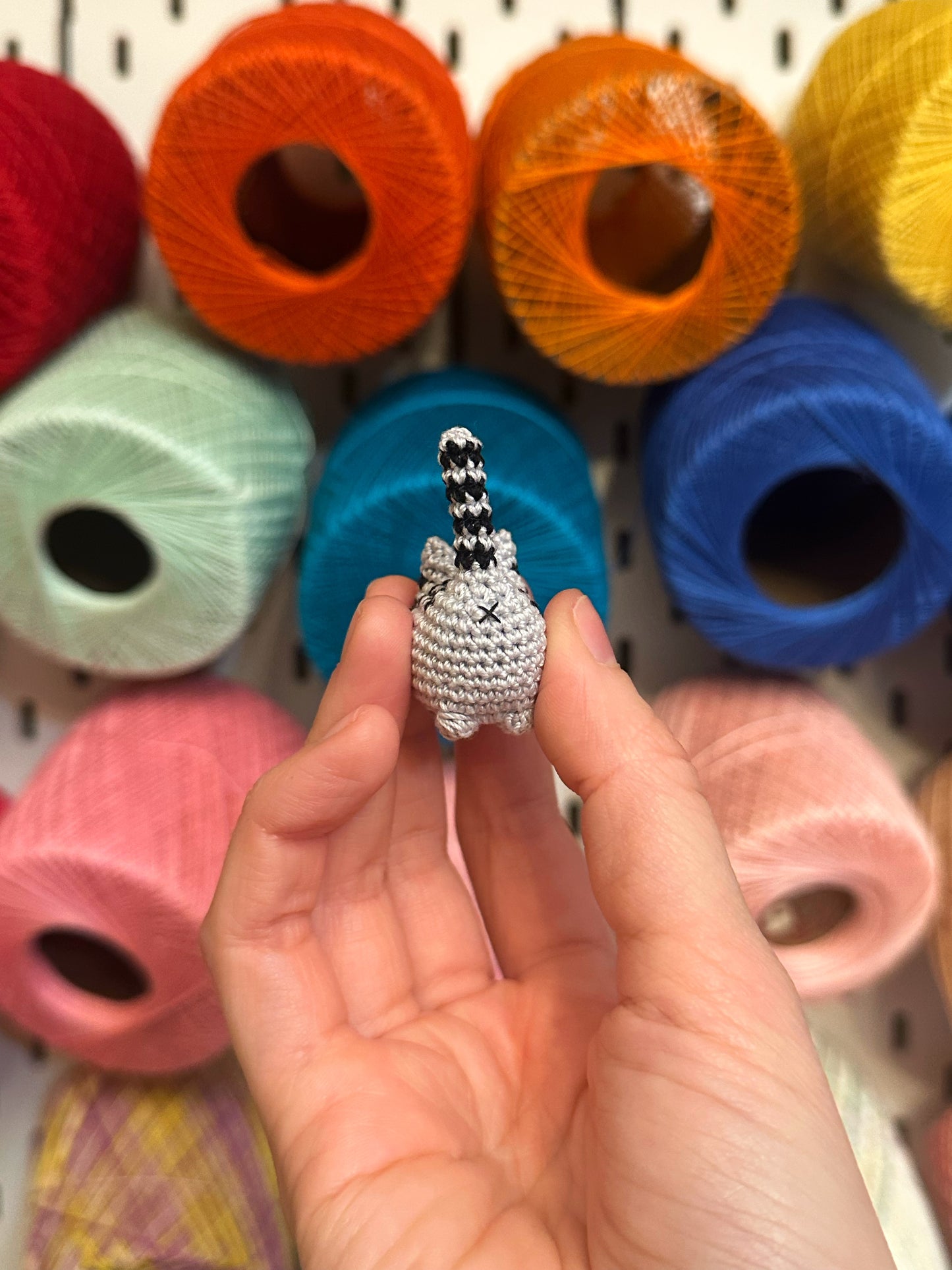 MADE TO ORDER: Gray Tabby Itty Bitty Kitty