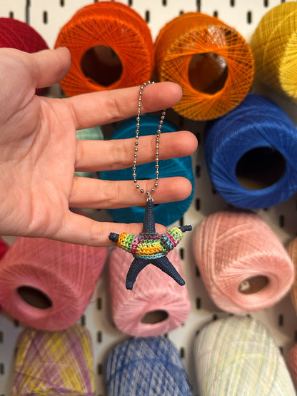 Starfish "Sweater Friend" Key Chain/Car Ornament