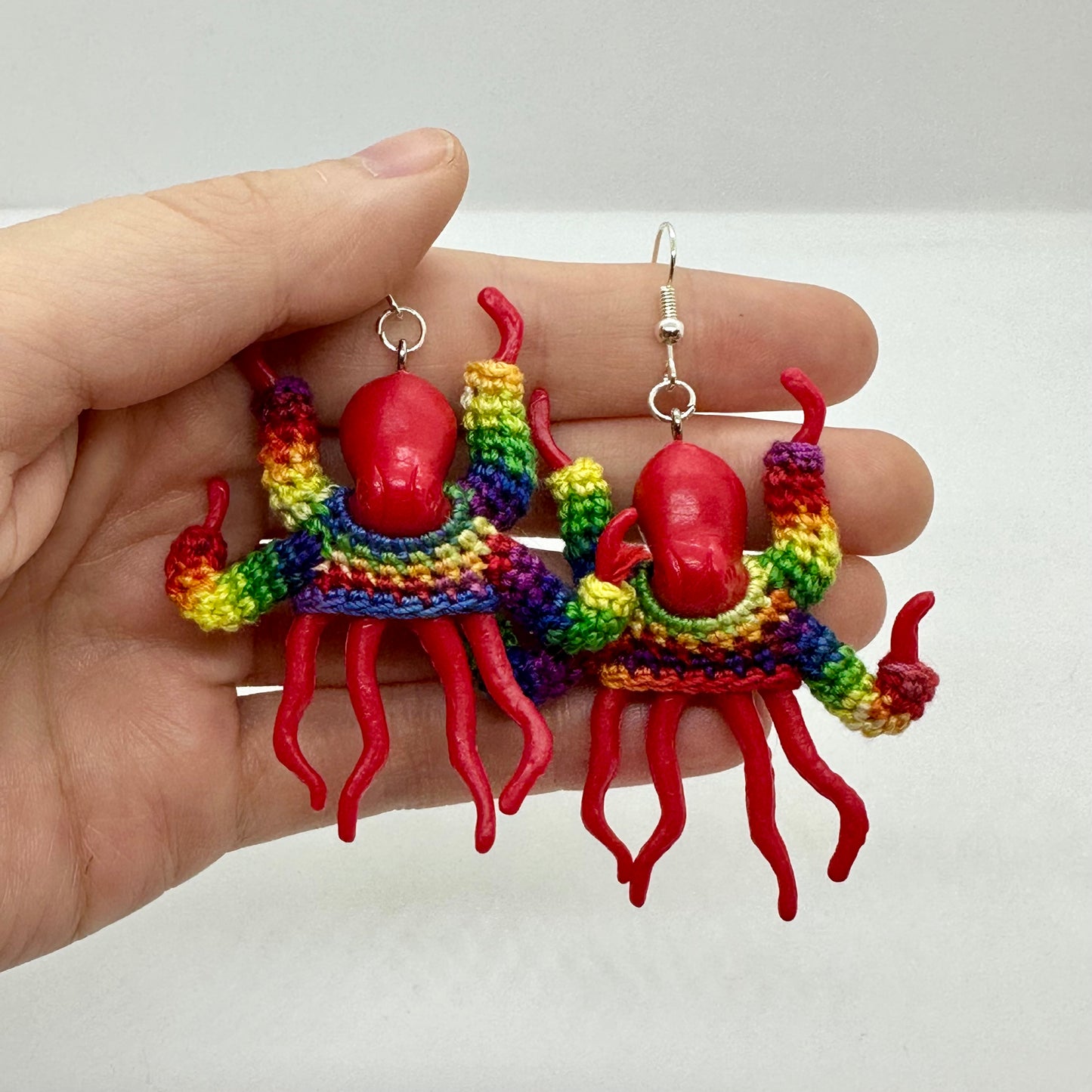 Octopus "Sweater Friend" Large Earrings