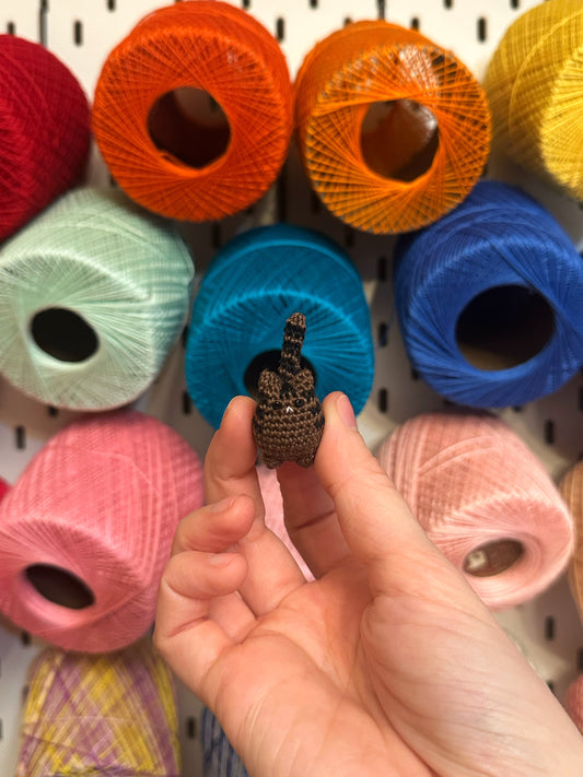 MADE TO ORDER: Brown Tabby Itty Bitty Kitty