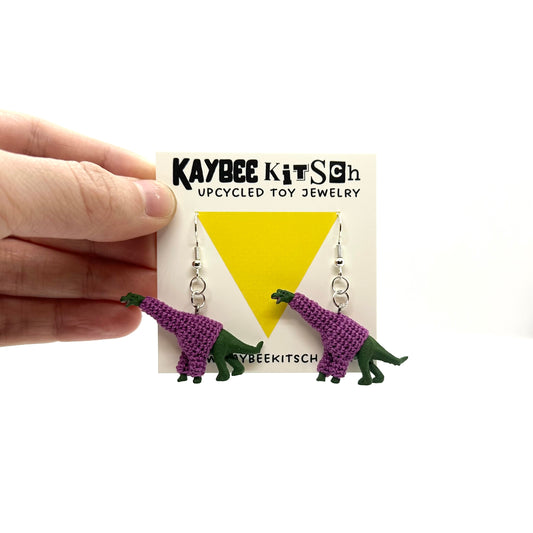 Brontosaurus Small "Sweater Friend" Earrings