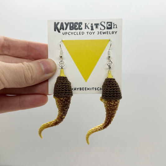 Pangolin "Sweater Friend" Large Earrings