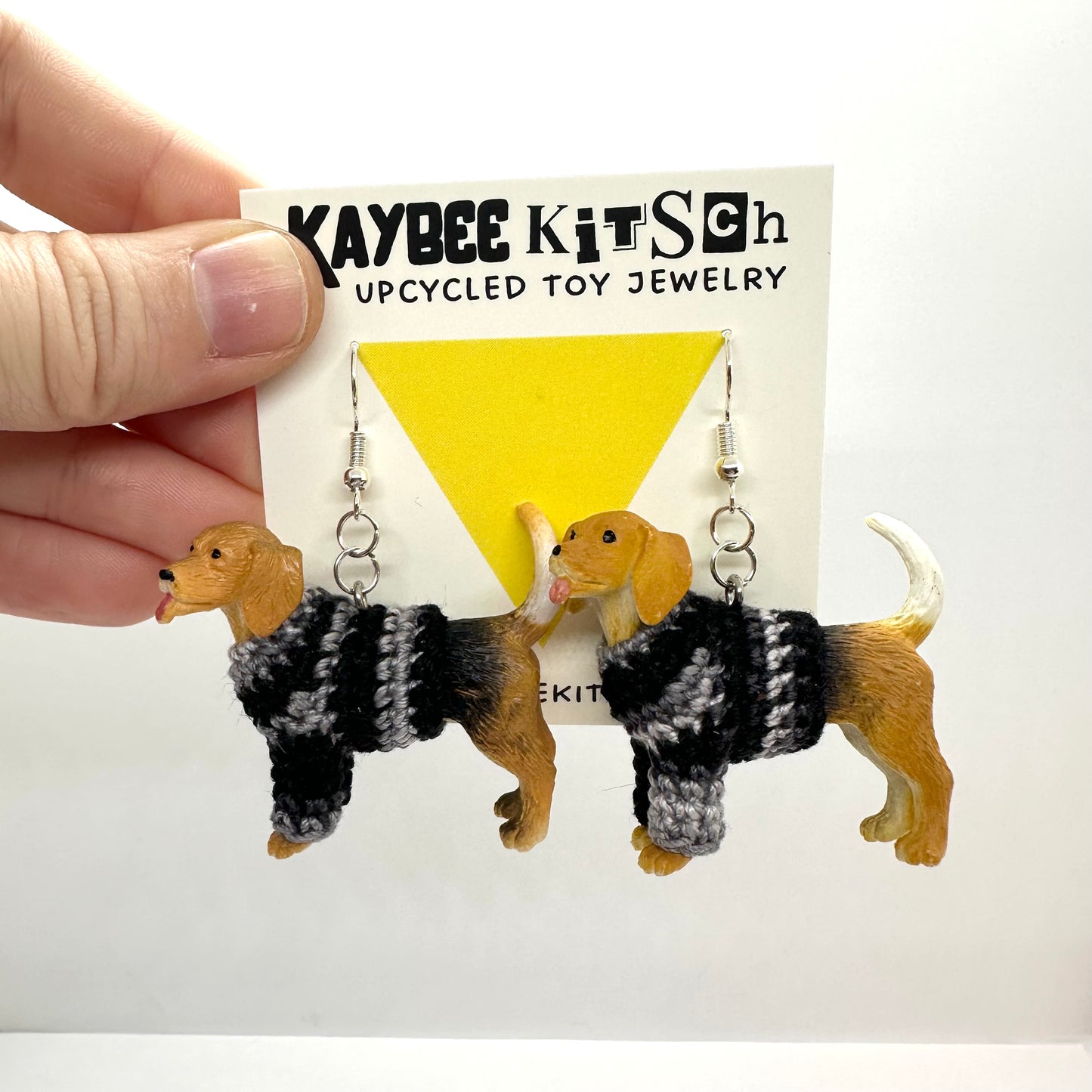 Beagle Large "Sweater Friend" Earrings