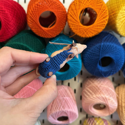 Pig in Overalls Figurine