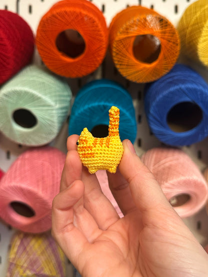 MADE TO ORDER: Yellow Tabby Itty Bitty Kitty