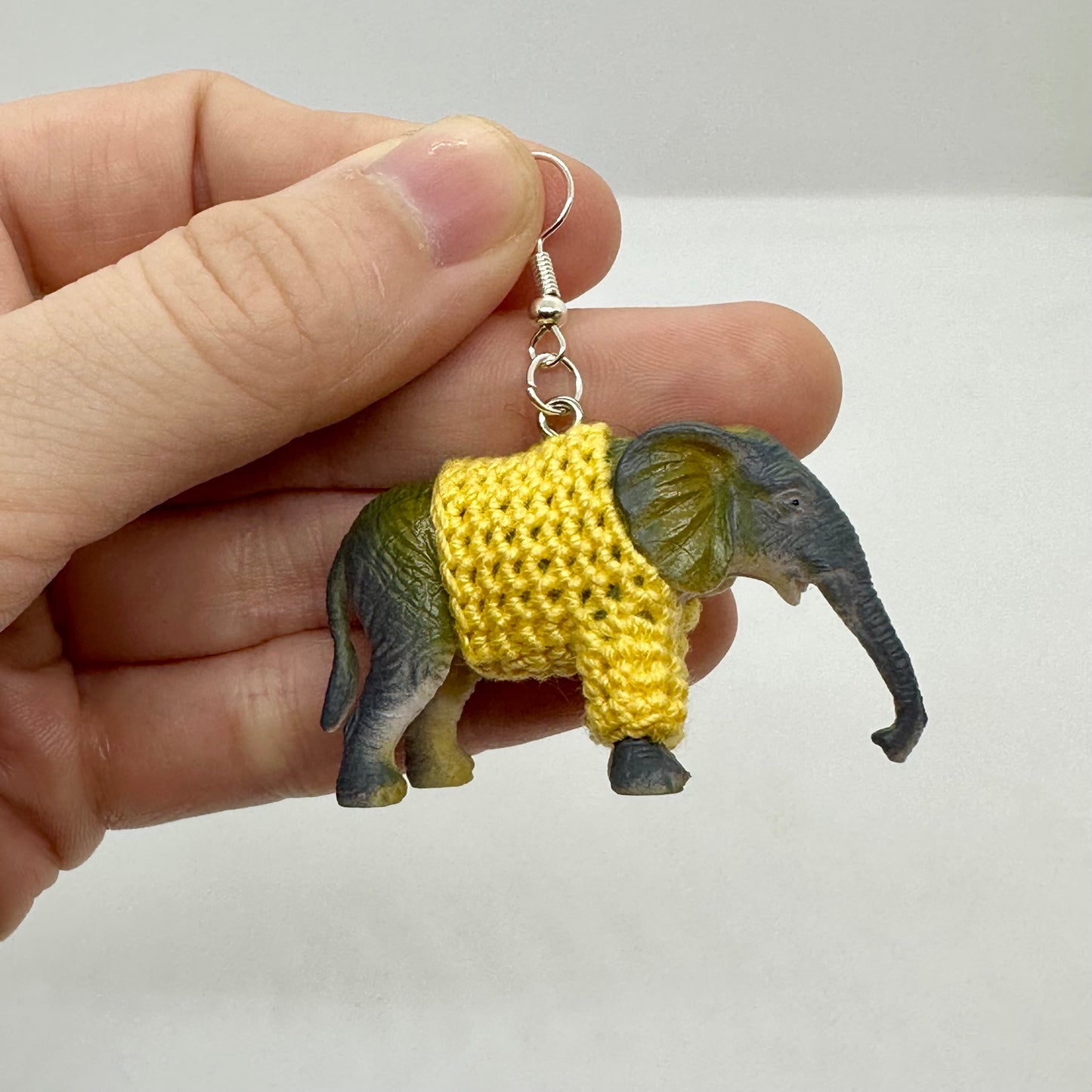 Elephant "Sweater Friend" Large Earrings