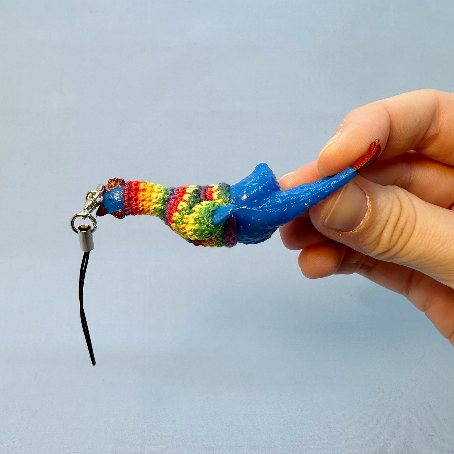 Rubber Chicken "Sweater Friend" Key Chain