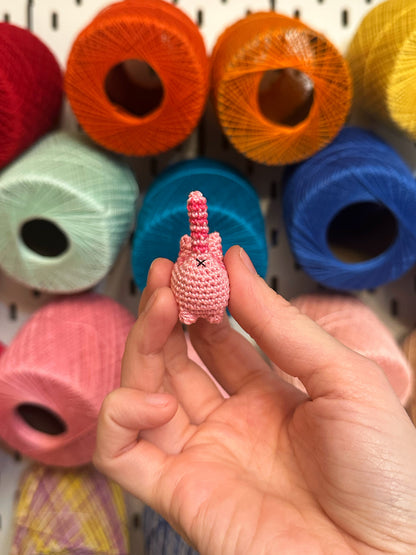 MADE TO ORDER: Pink Tabby Itty Bitty Kitty