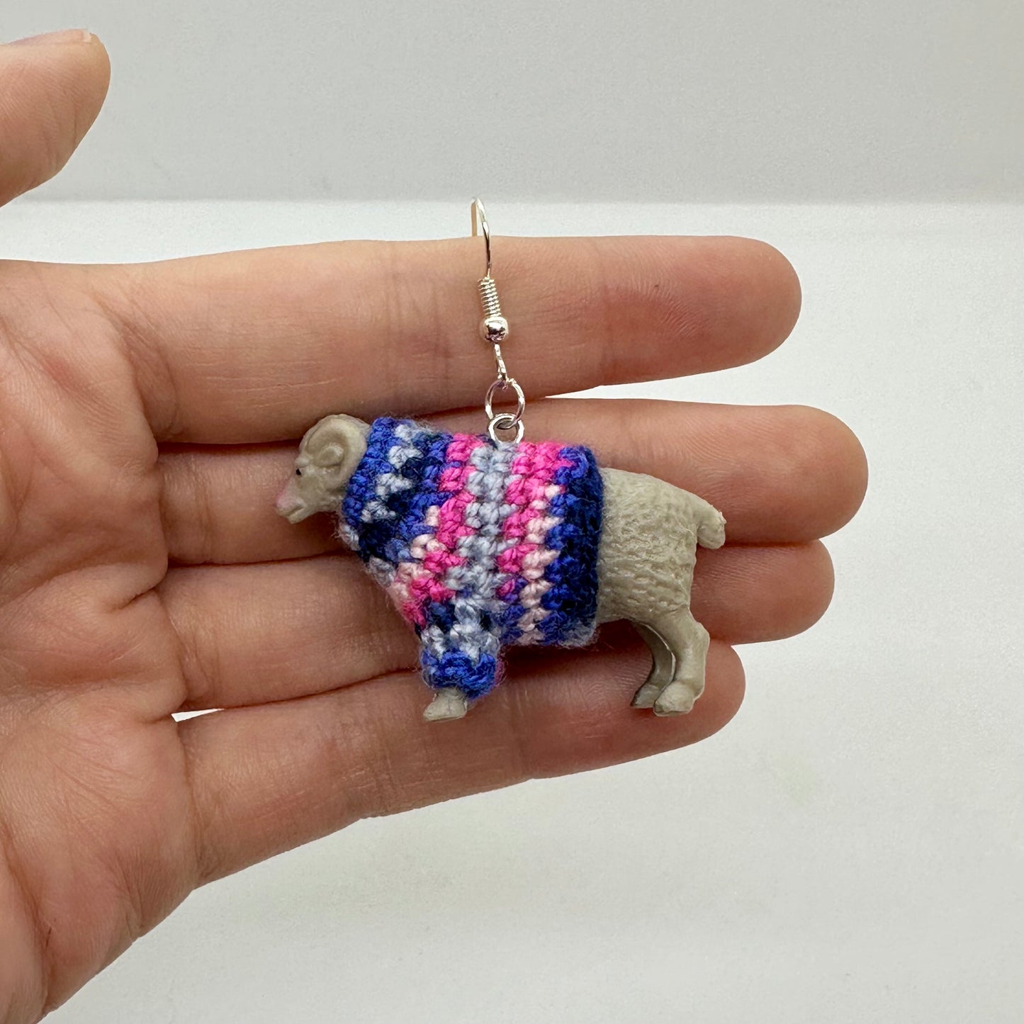 Sheep "Sweater Friend" Large Earrings