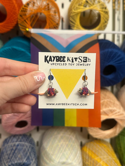 Bisexual Rat "Sweater Friend" Earrings