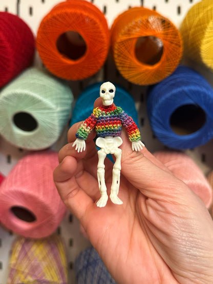 Skeleton "Sweater Friend" Magnet