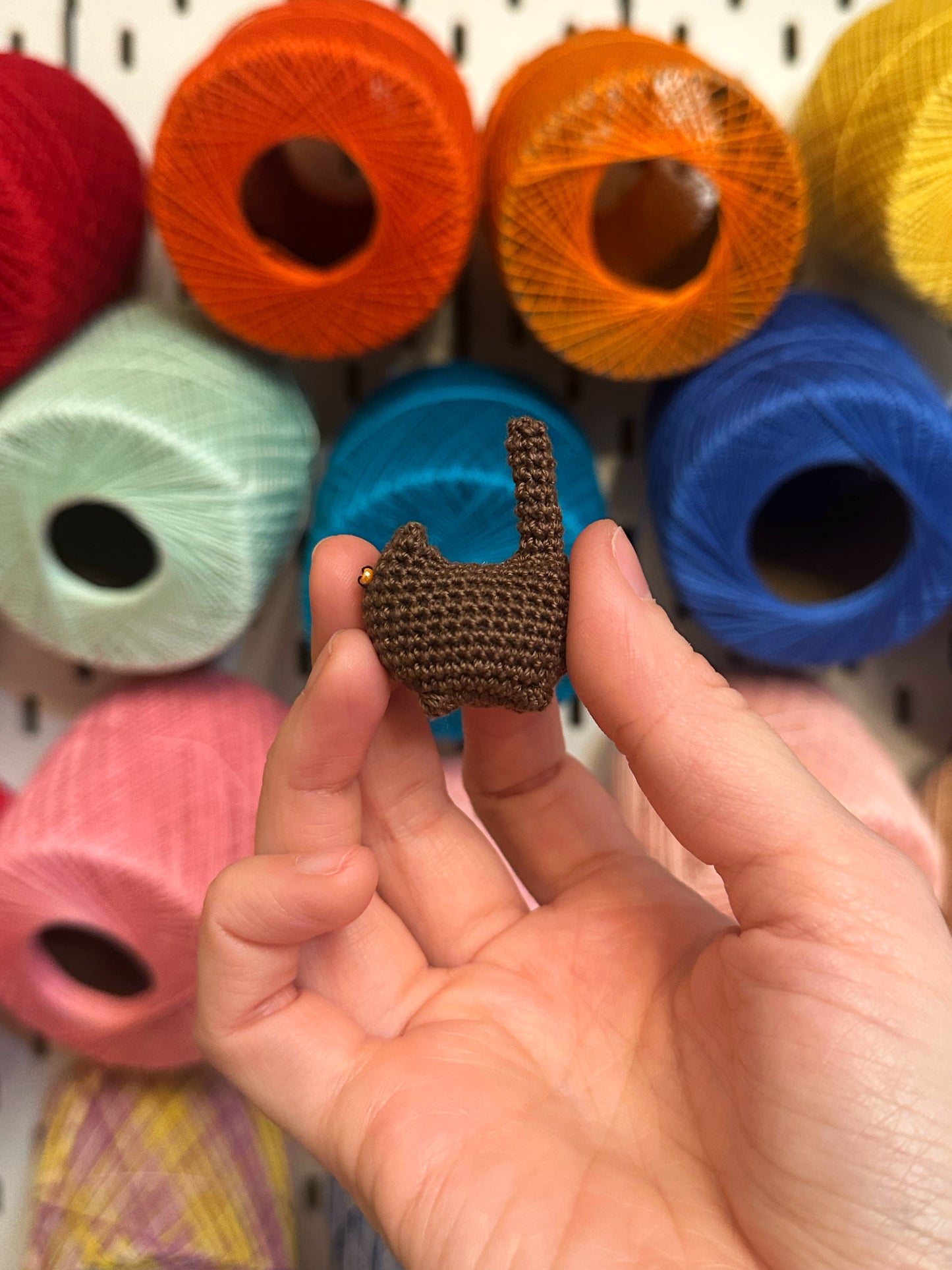 MADE TO ORDER: Brown Itty Bitty Kitty