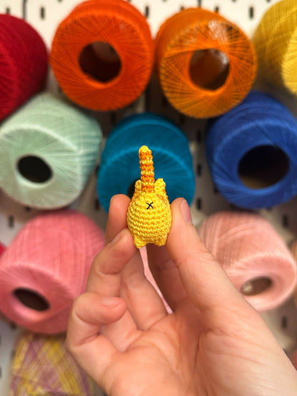 MADE TO ORDER: Yellow Tabby Itty Bitty Kitty
