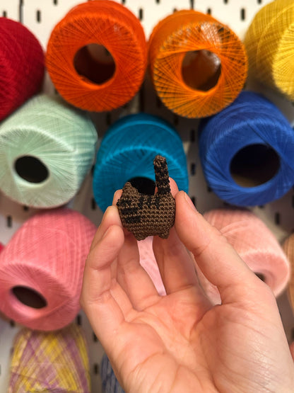 MADE TO ORDER: Brown Tabby Itty Bitty Kitty