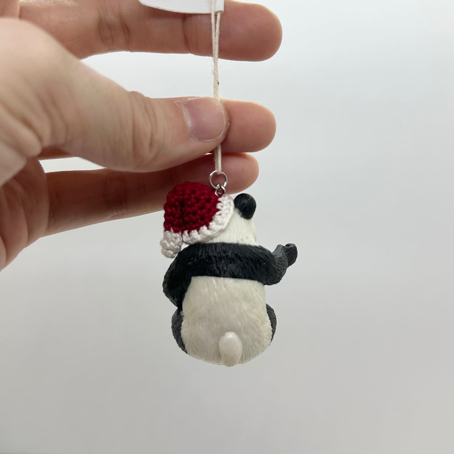 Panda in Santa Hat Ornament - Multiple Options!