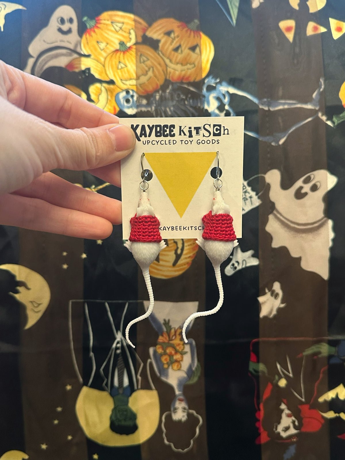 White Rat "Sweater Friend" Earrings