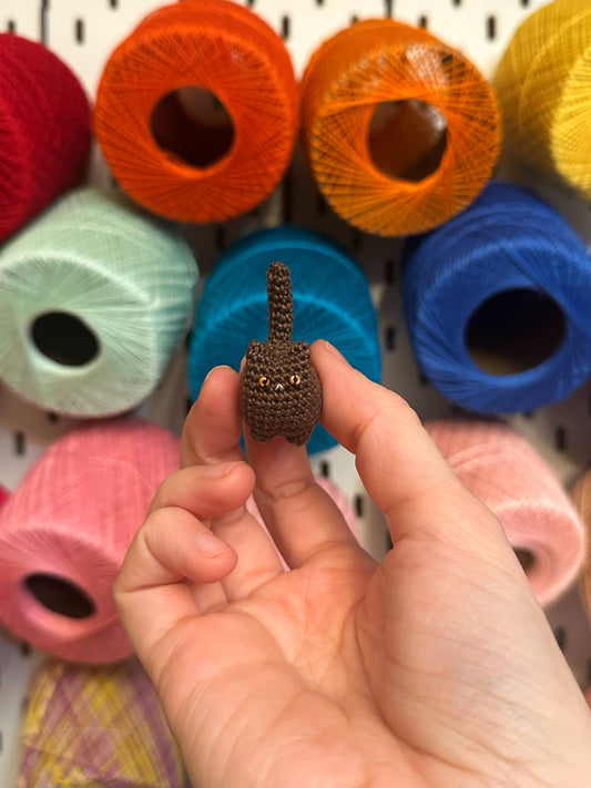 MADE TO ORDER: Brown Itty Bitty Kitty