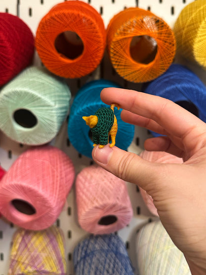 Orange Cat "Sweater Friend" Figurine - upgrade into a magnet or key chain!