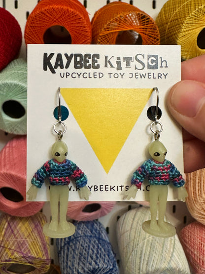 Alien "Sweater Friend" Earrings