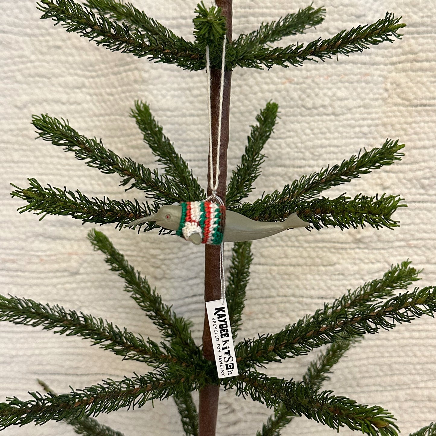 Narwhal "Sweater Friend" Ornament