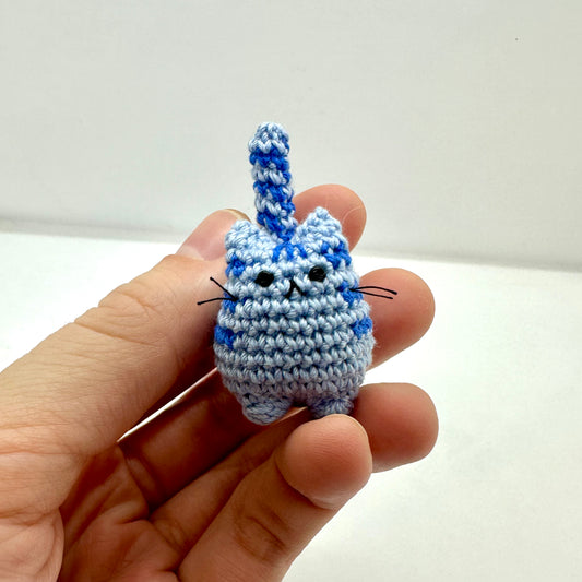 MADE TO ORDER: Itty Bitty Fundraiser Kitty - Blue Tabby