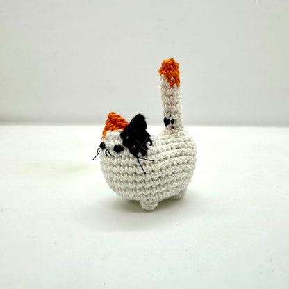 MADE TO ORDER: Itty Bitty Fundraiser Kitty - Orange and Black Calico